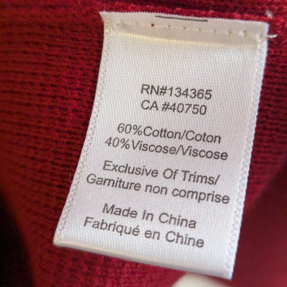 Marla Wynne Toggle Grommet Collar wrap cardigan - Picture 9 of 9